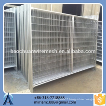 high quality hot dipped galvanized temporary fence panel